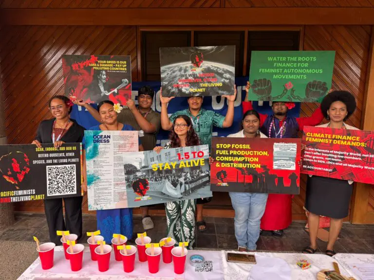 A Sea of Red Lines: Pacific Youth Climate Action
